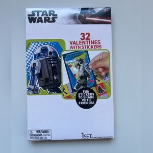Star Wars 32ct Valentine's Day Cards and Stickers